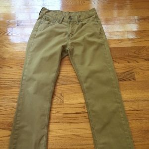 Tan Levi 514 jeans. 29x30